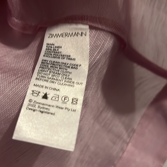 Beautiful Zimmermann Top with Skirt size 4 Zimmermann size - Picture 8 of 10